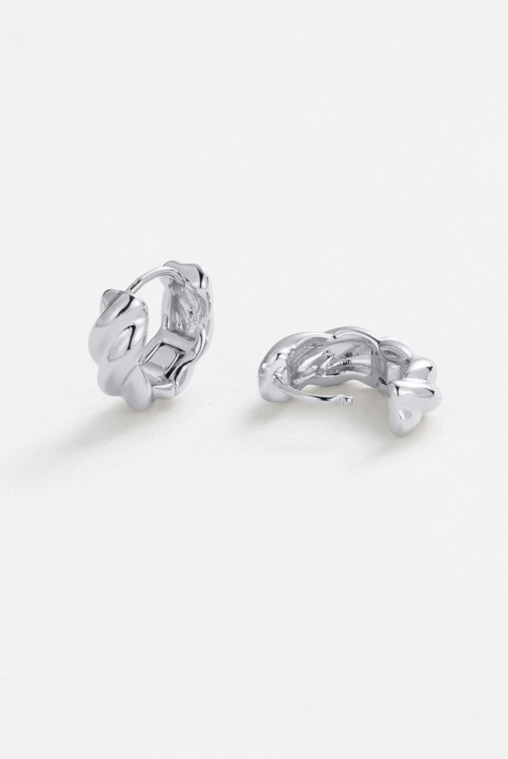 Maya Hoop eating Zafino Jewellery