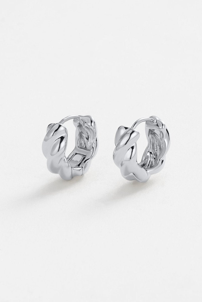 Maya Hoop eating Zafino Jewellery
