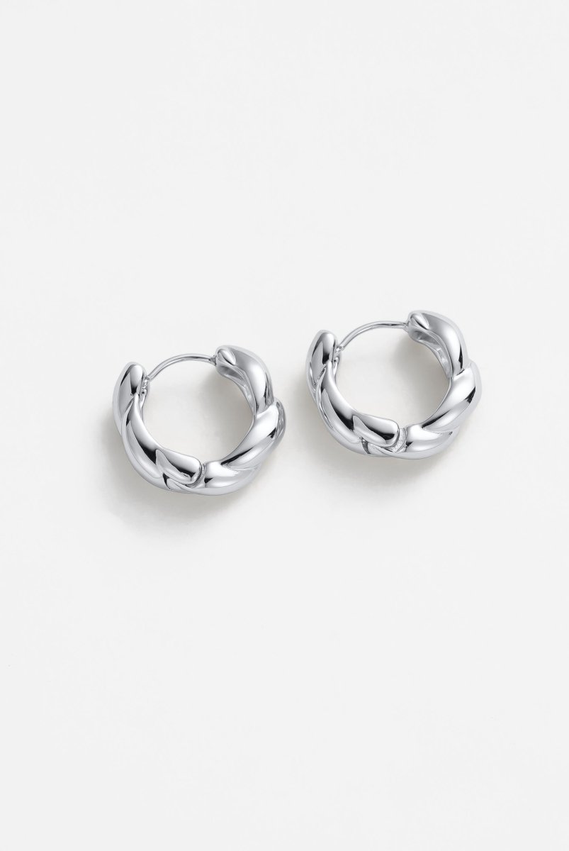 Maya Hoop eating Zafino Jewellery