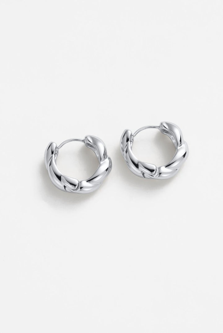 Maya Hoop eating Zafino Jewellery