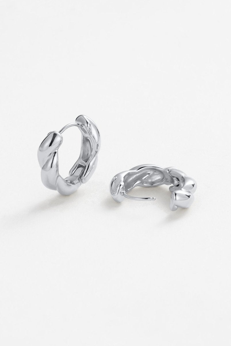 Maya Hoop eating Zafino Jewellery