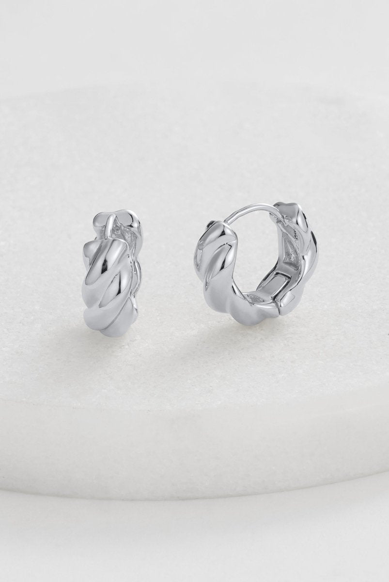 Maya Hoop eating Zafino Jewellery