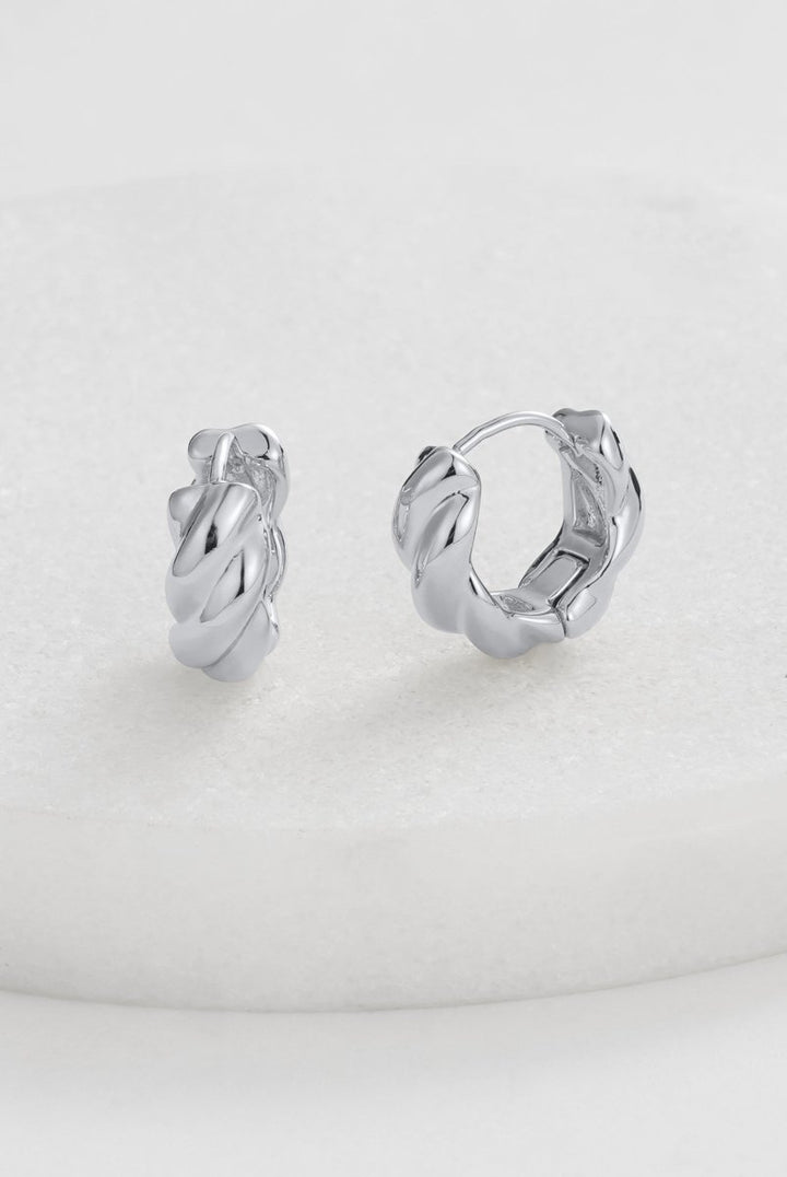 Maya Hoop eating Zafino Jewellery