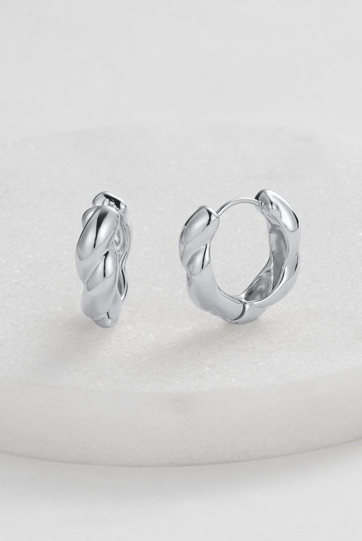 Maya Hoop eating Zafino Jewellery