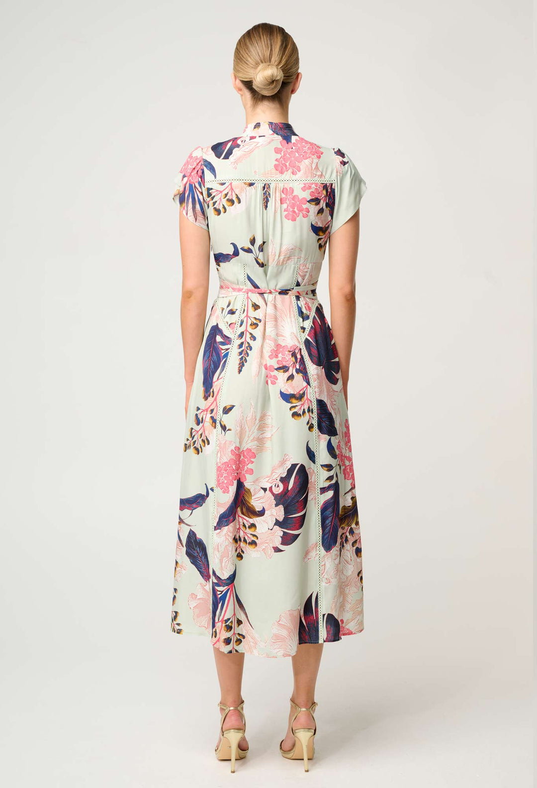 Maysa Viscose Dress in Oasis Flora - Stanleyandstone