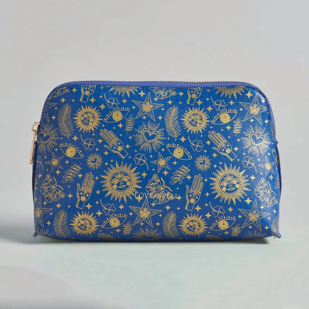 Medium Make Up Case - Mystic Icons Cosmetic & Toiletry Bags Love Spell