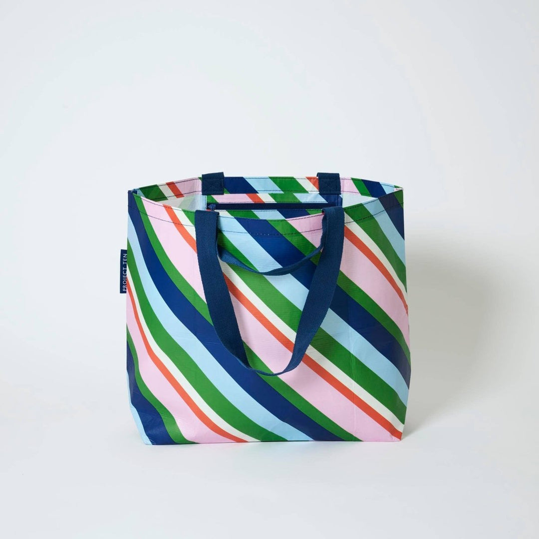 Medium Tote – Rugby Stripe Project Ten Pty Ltd
