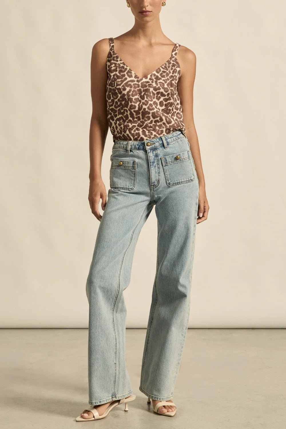 Memo Top - Ocelot blouse Zoe Kratzmann