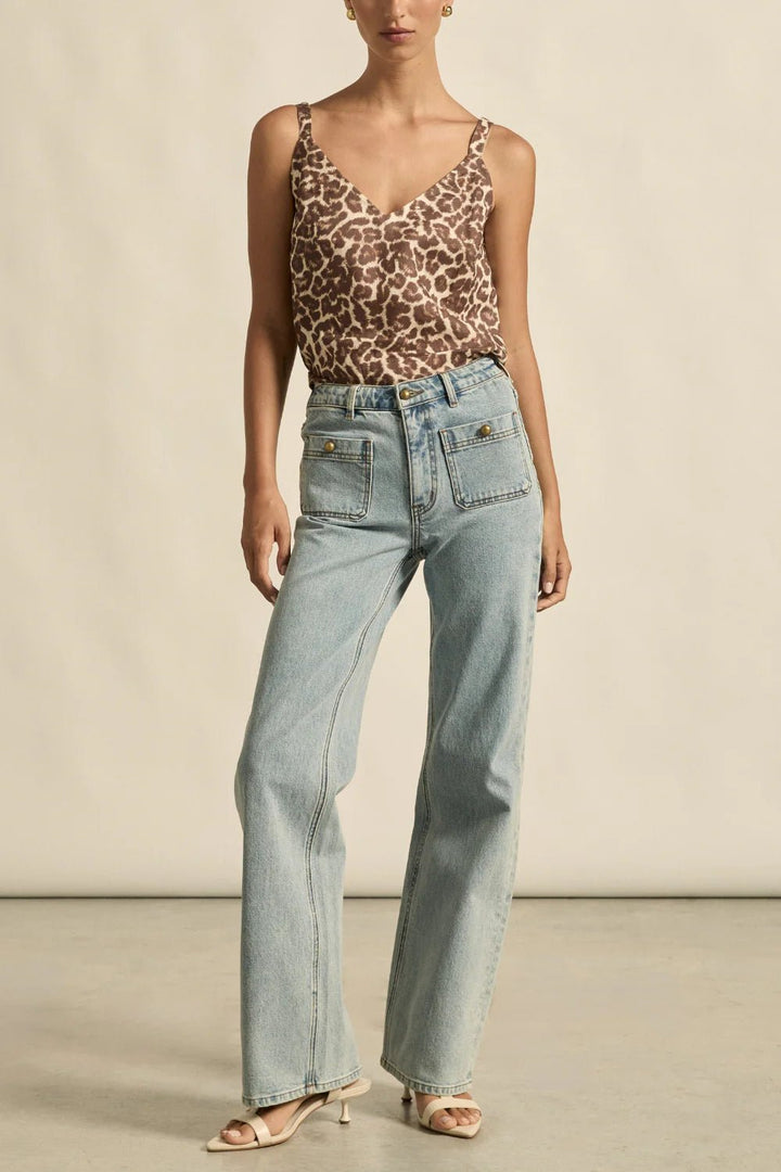Memo Top - Ocelot blouse Zoe Kratzmann