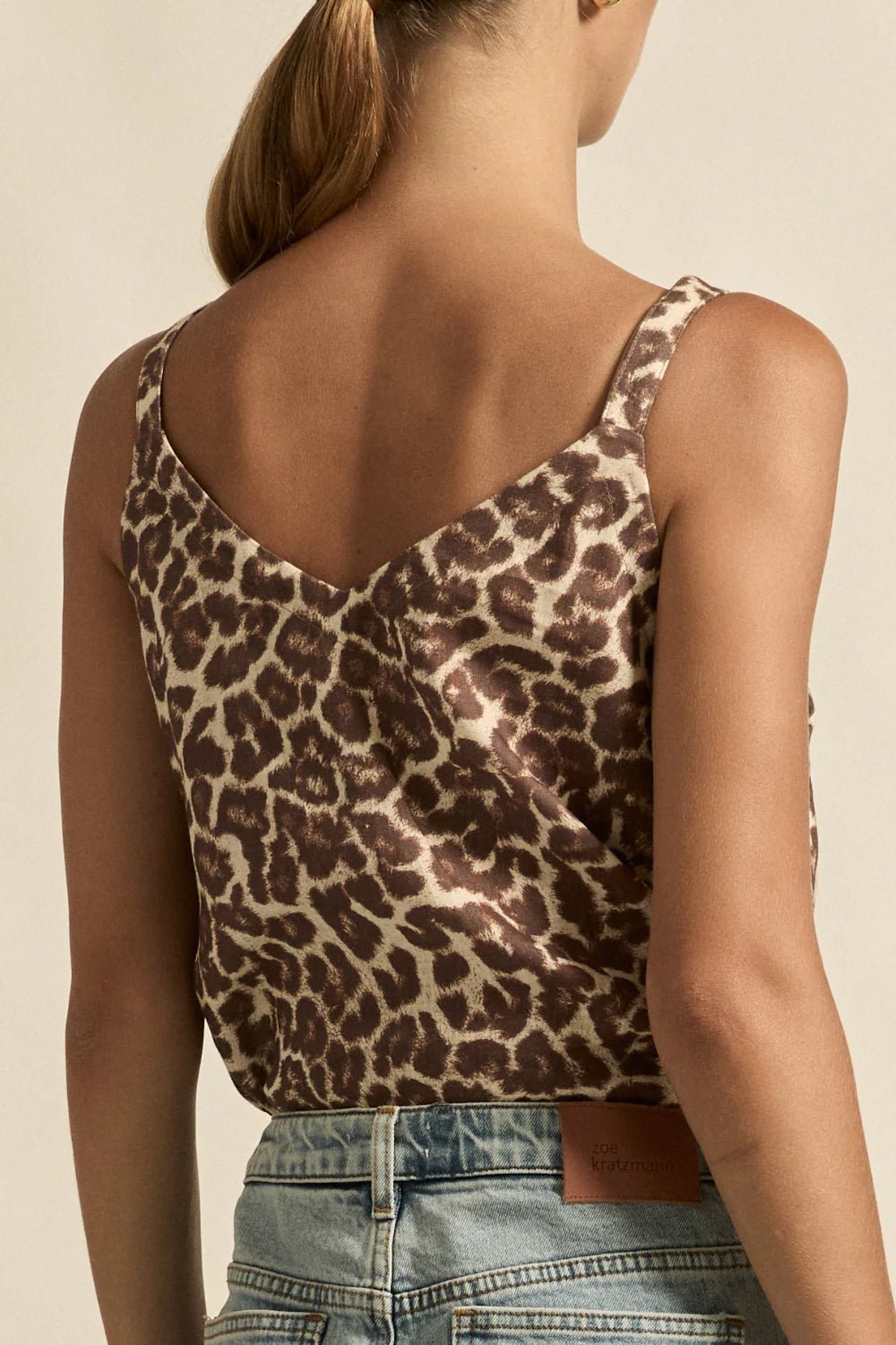 Memo Top - Ocelot blouse Zoe Kratzmann