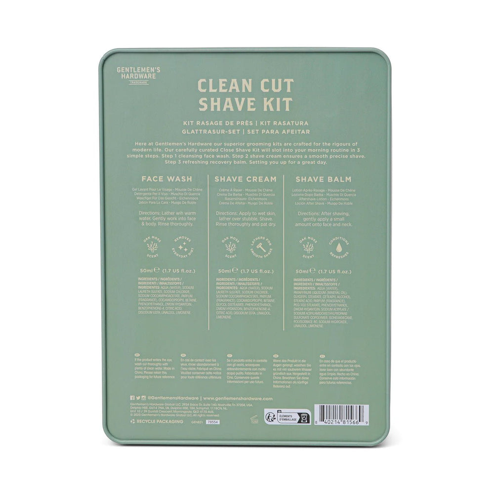 Mens close Shave Kit mens accessories Gentlemans Hardware