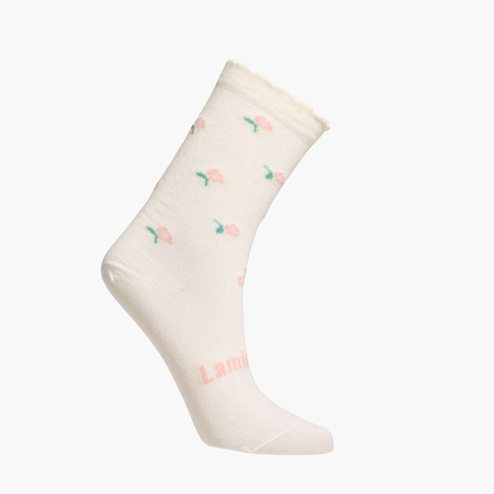 Merino Wool Crew Socks | WOMAN | Rosa socks Lamington