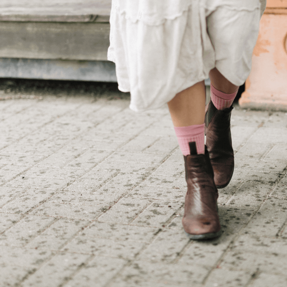 Merino Wool Crew Socks | WOMAN | Vintage socks Lamington