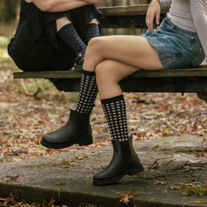 Merino Wool Knee High Socks | WOMAN | Manhattan Socks Lamington
