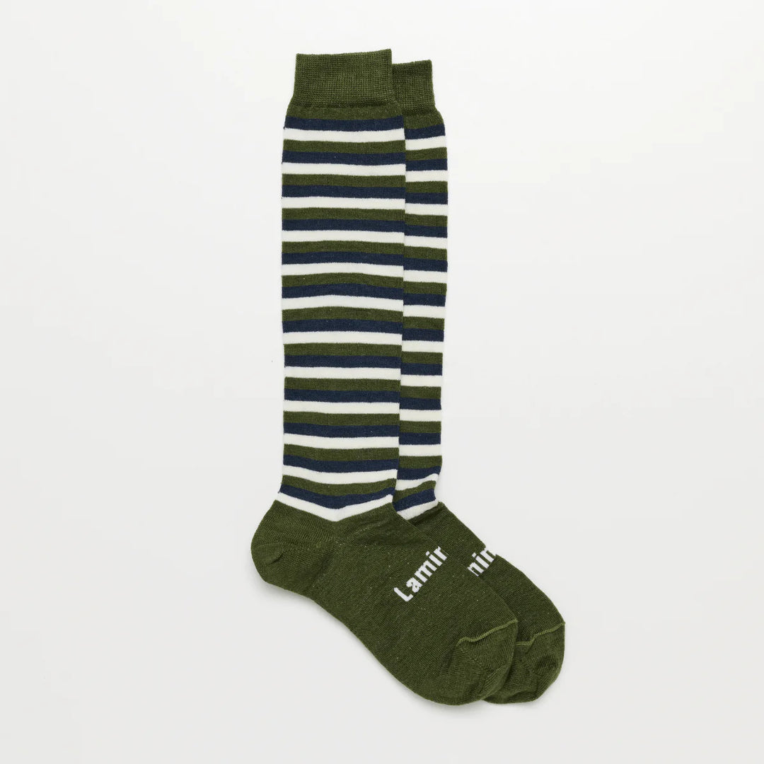 Merino Wool Knee High Socks - Grover socks Lamington Size 8-11  