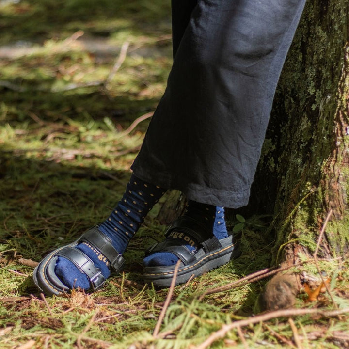 Merino Wool Soft Cuff Crew Socks | WOMAN | Aries socks Lamington