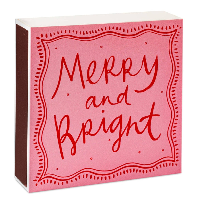Merry &amp; Bright | Square - Christmas Safety Matches 🎄 - Stanleyandstone