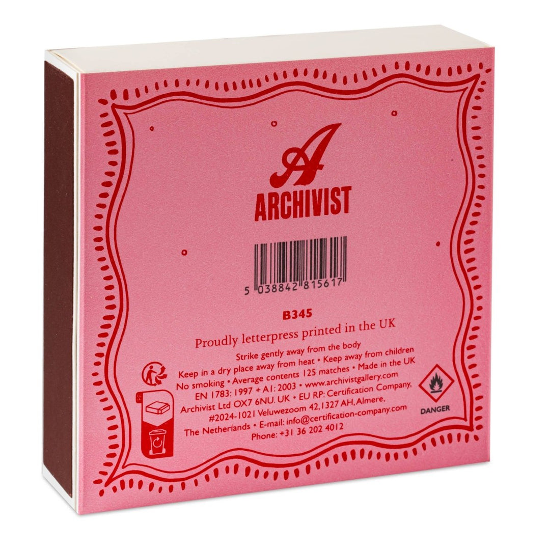 Merry &amp; Bright | Square - Christmas Safety Matches 🎄 - Stanleyandstone