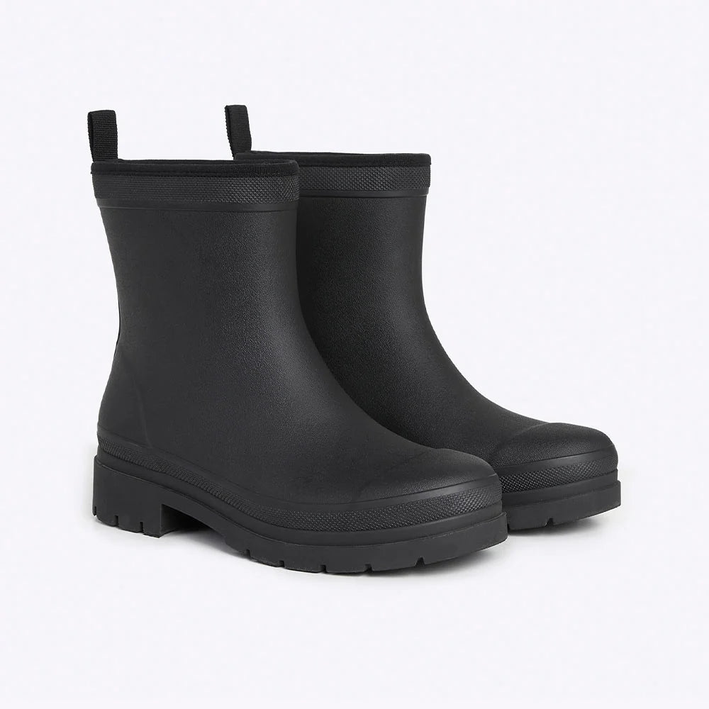 Merry People Andie Boot - Black Gumboot Merry People