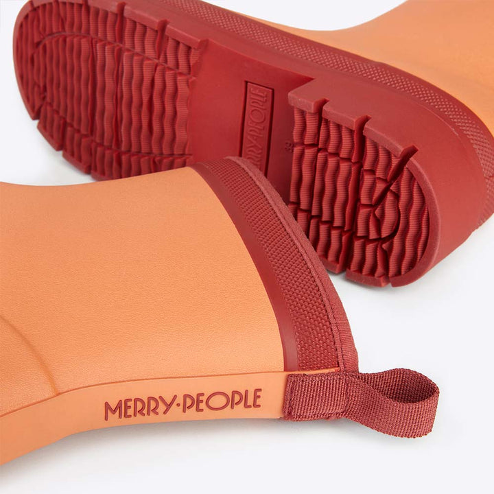 Merry People Andie Boot - Peach Gumboot Merry People