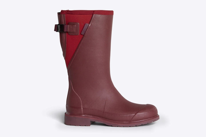 Merry People Darcy Boot - Beetroot Gumboot Merry People
