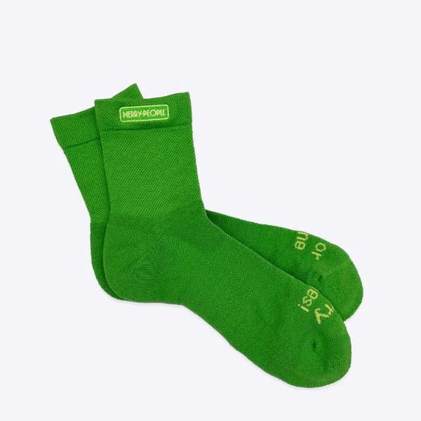 Merry People Quarter Socks Gumboot Merry People Grass Small