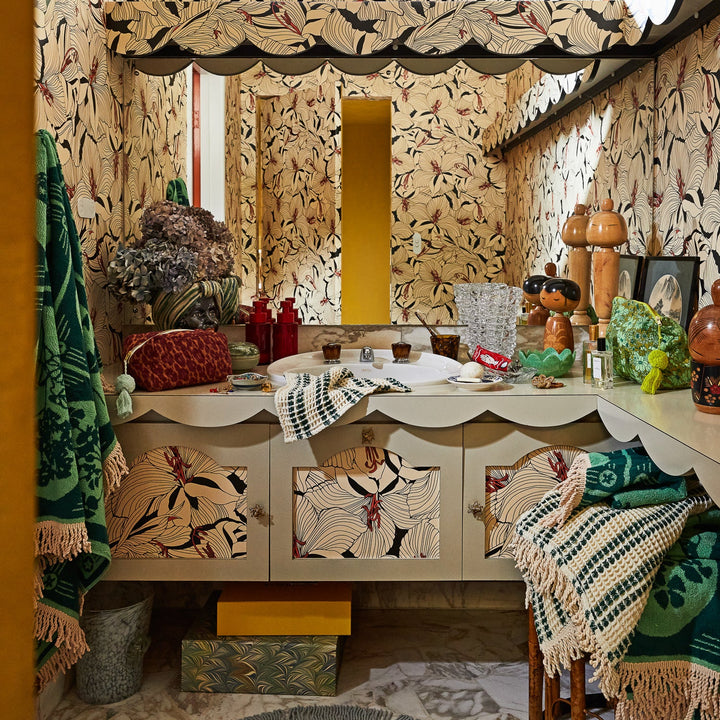 Odette Beauty Bag Sage & Clare