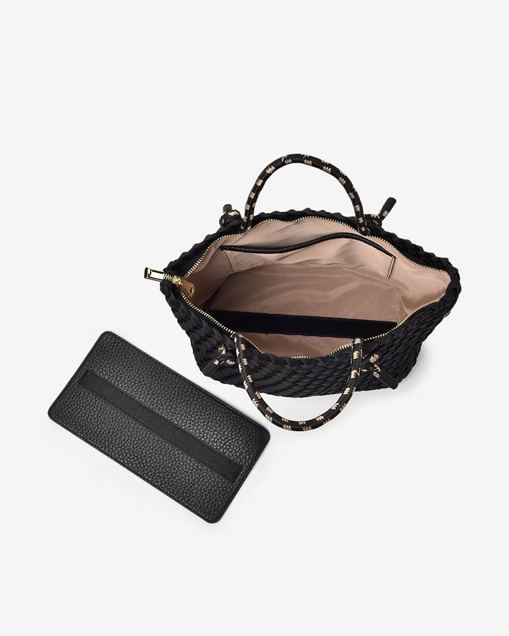 Michigan Tote - Black Neo Plait - Stanleyandstone