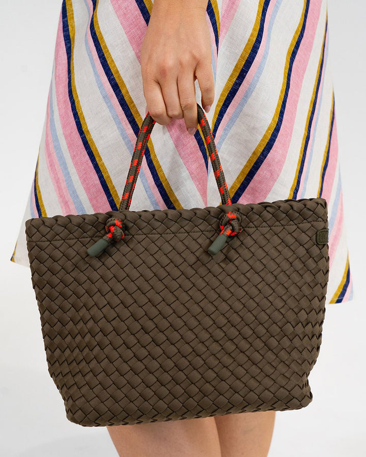 Michigan Tote - Khaki Neo Plait - Stanleyandstone