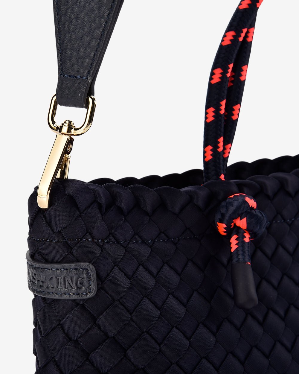 Michigan Tote - Navy Neo Plait - Stanleyandstone
