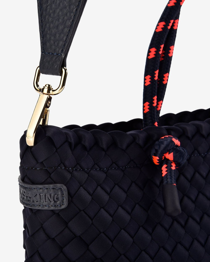 Michigan Tote - Navy Neo Plait - Stanleyandstone