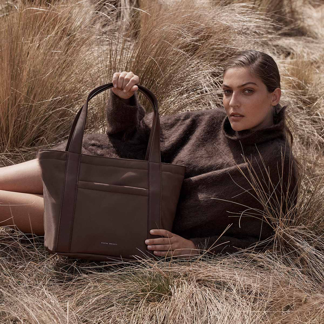 Mikah Recycled Bag - Truffle Bag Status Anxiety