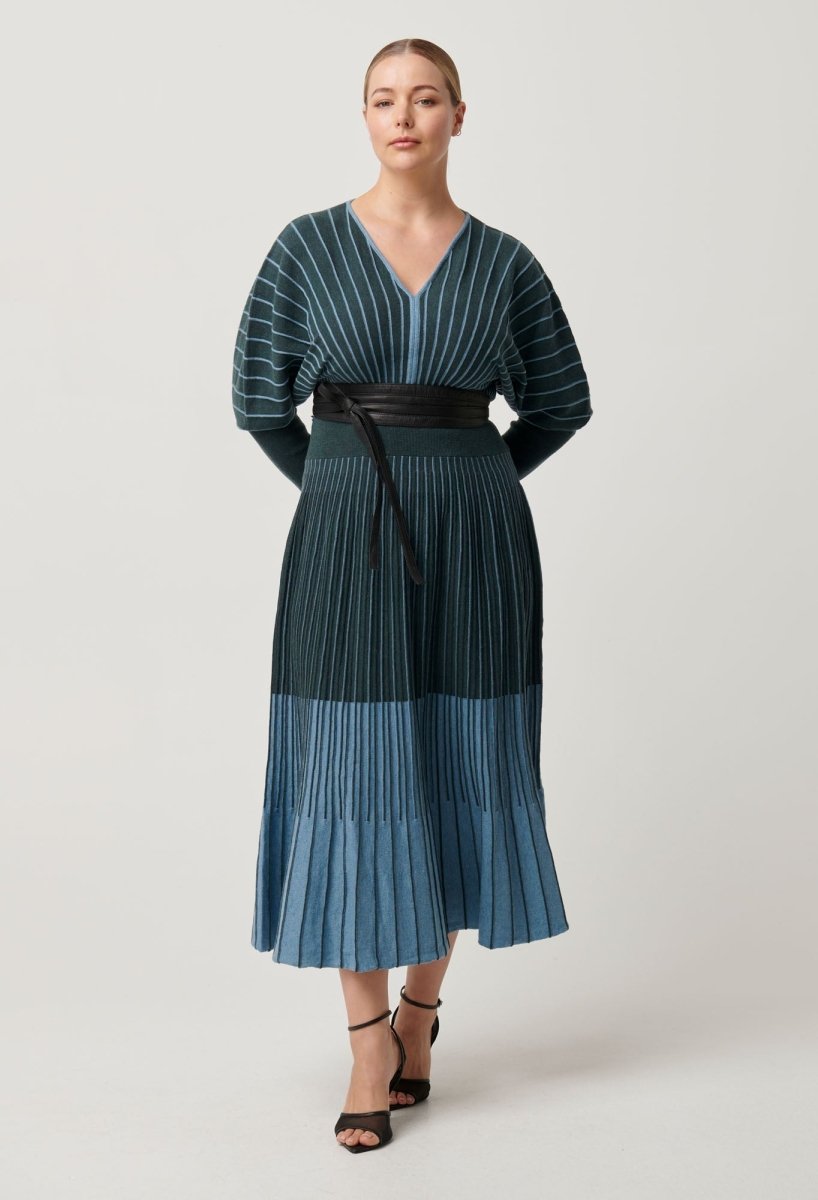 Milton Leather Belt in Black - Stanleyandstone