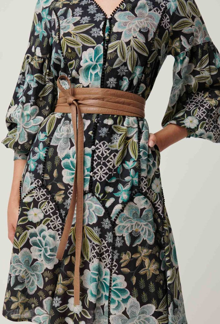 Milton Leather Belt in Husk - Stanleyandstone