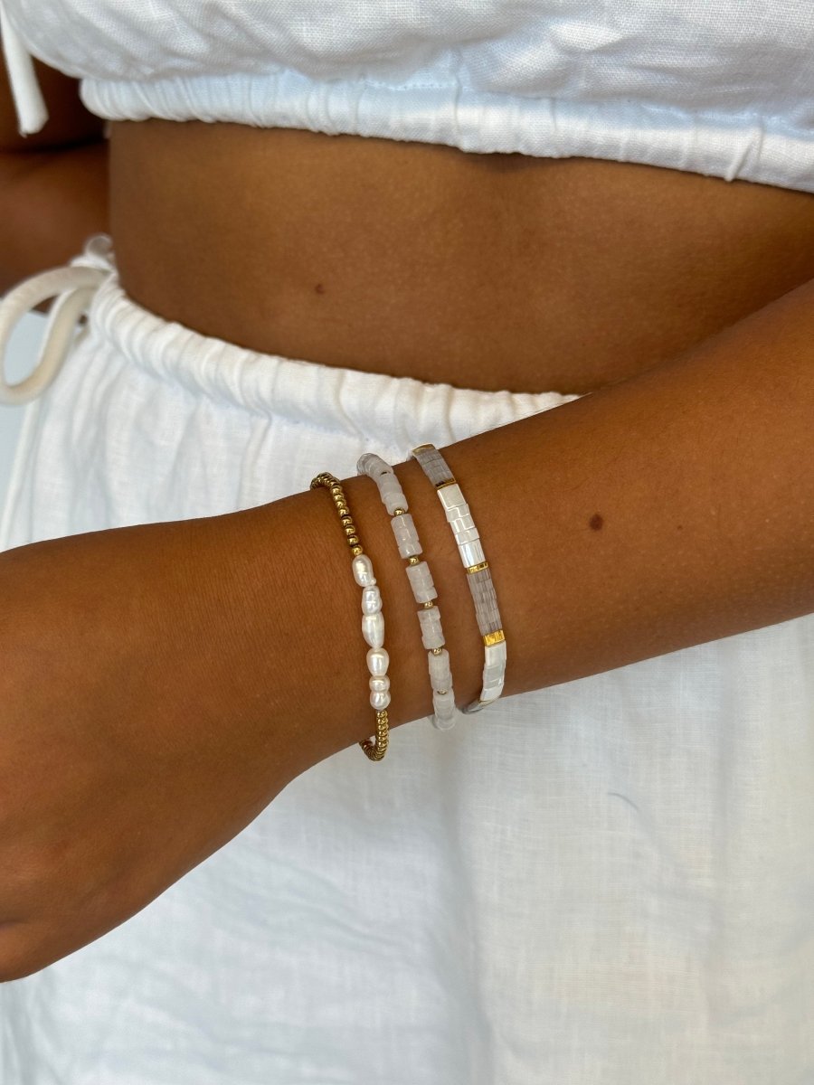 Mini Pearl Bracelet Bracelets Zafino Jewellery