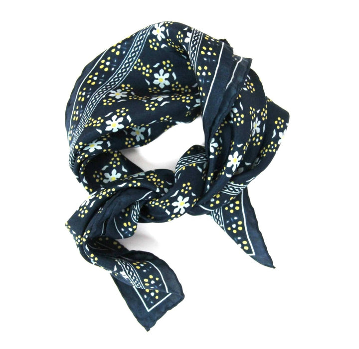 Mini Scarf - Natasha Navy scarf Les Belles Vagabondes