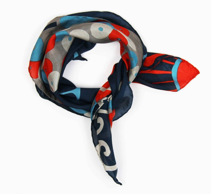 Mini scarf Sakura Marine scarf Les Belles Vagabondes