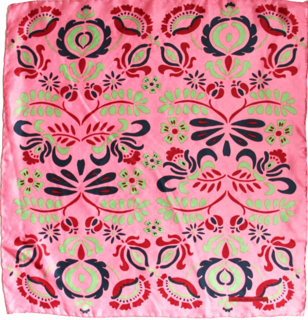 Mini scarf Yulia Rose scarf Les Belles Vagabondes