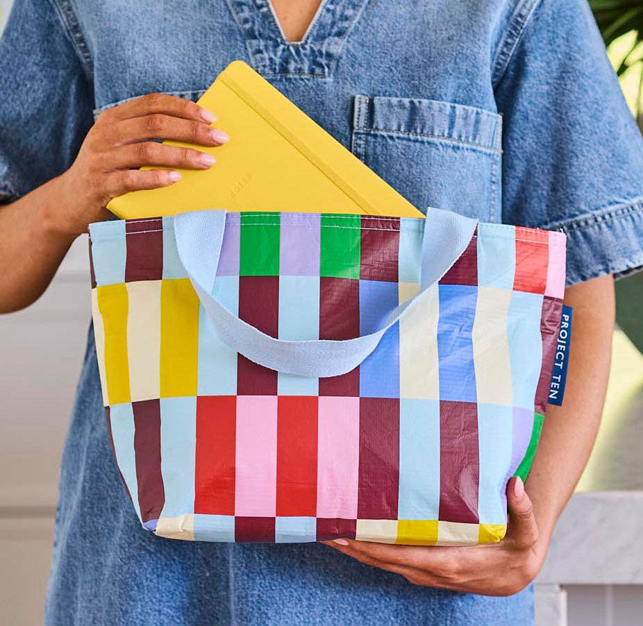Mini Tote – Multi Stripe Project Ten Pty Ltd