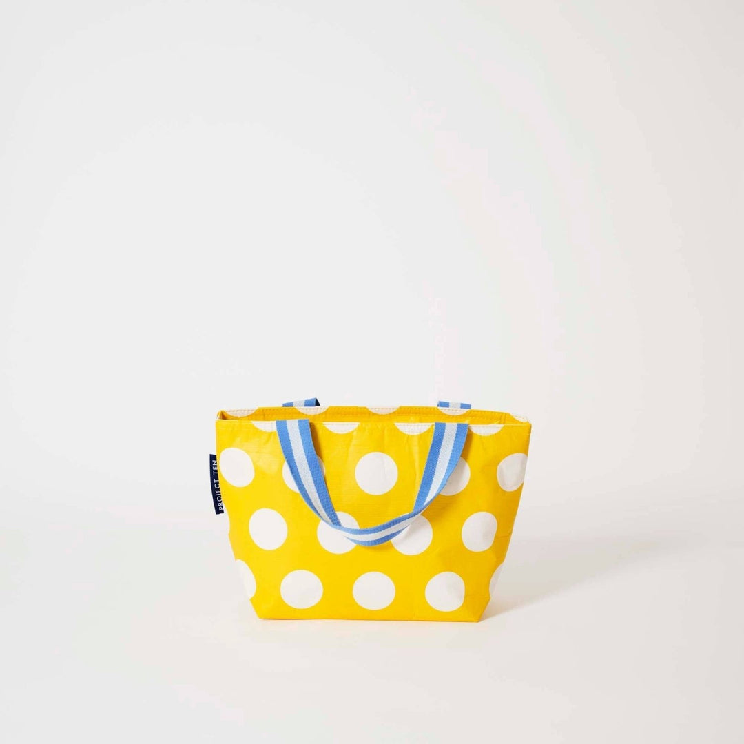 Mini Tote – Yellow Polka Dot - Stanleyandstone