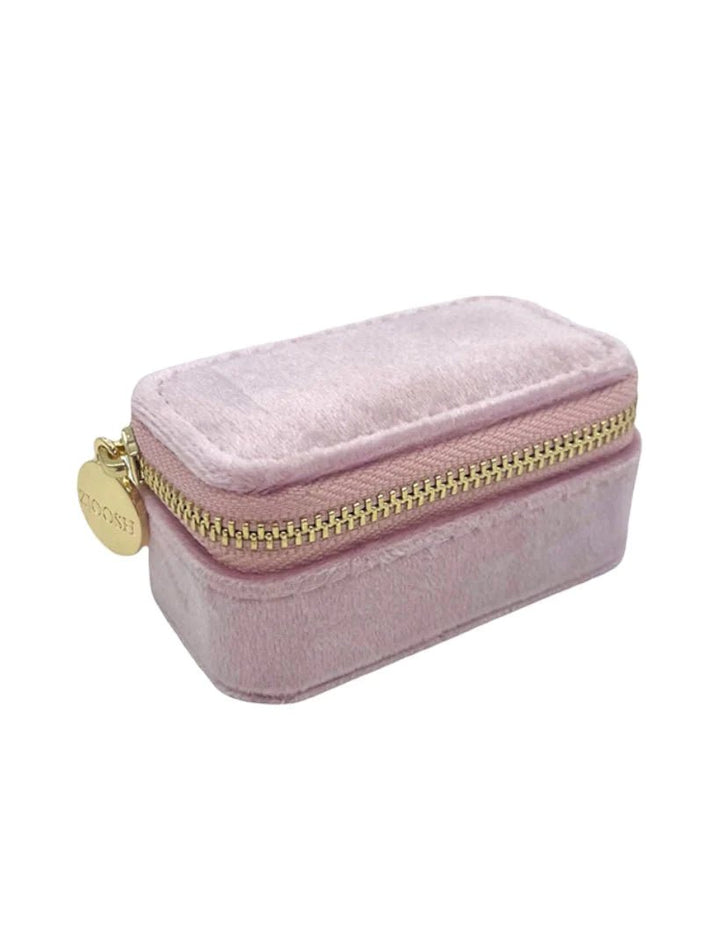 Mini Velvet Jewelery Case - Pink Accessories zjoosh
