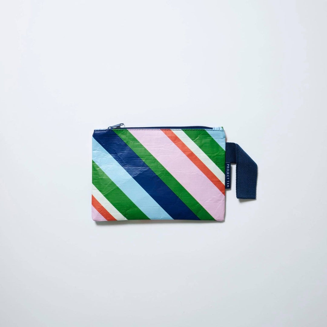Mini Zip Pouch – Rugby Stripe Project Ten Pty Ltd
