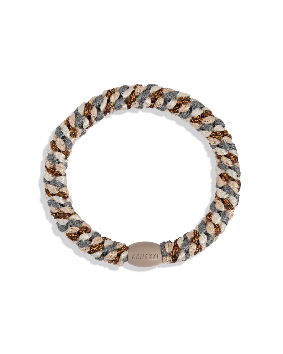 MIX COPPER GREY GLITTER KKNEKKI original hair ties