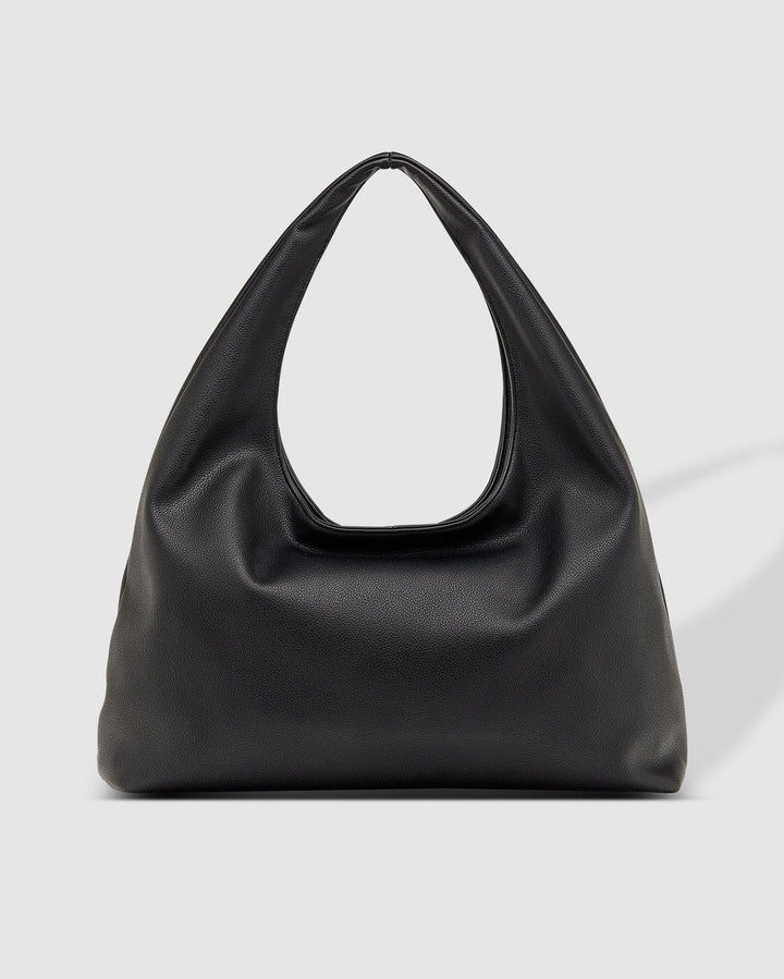 Monaco Shoulder Bag - Black Handbag Louenhide