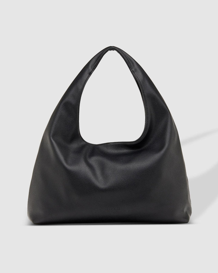 Monaco Shoulder Bag - Black Handbag Louenhide