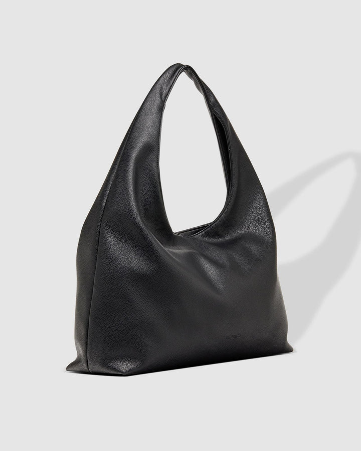 Monaco Shoulder Bag - Black Handbag Louenhide