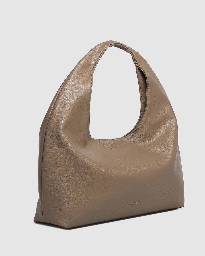 Monaco Shoulder Bag - Mocha Mouse Handbag Louenhide