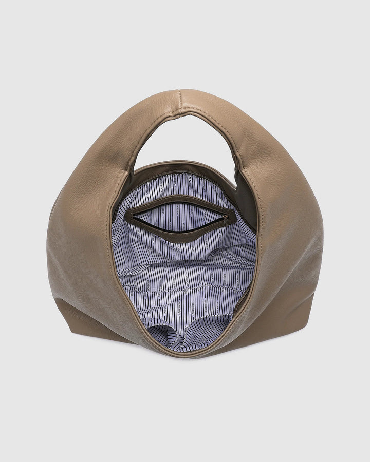Monaco Shoulder Bag - Mocha Mouse Handbag Louenhide