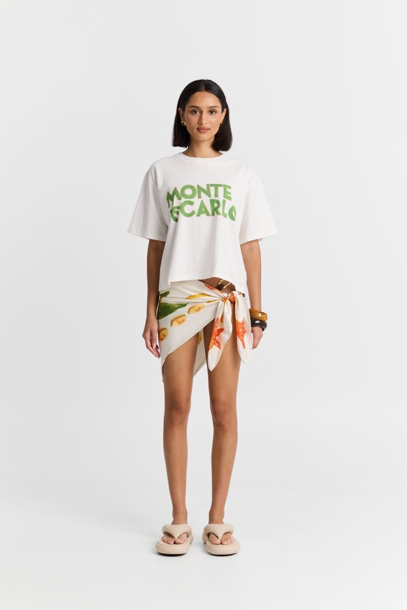 Monte Carlo Boxy Crop Tee MAKU THE LABEL