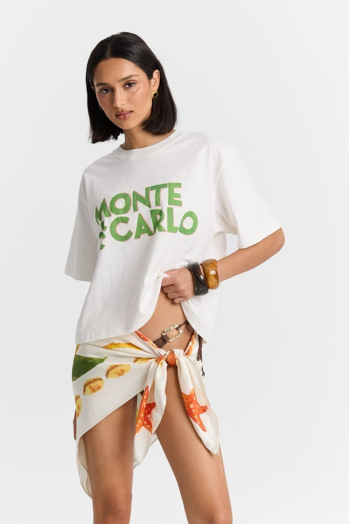 Monte Carlo Boxy Crop Tee MAKU THE LABEL